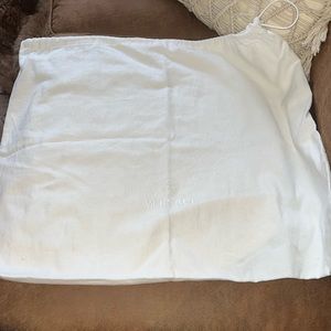 White Versace Dustbag